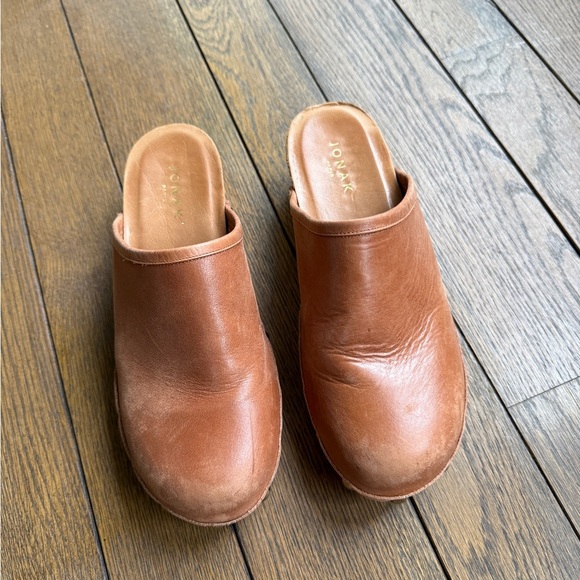 Jonak brown clog - Picture 2 of 4